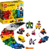 LEGO 11014 Classic Steinebox mit Rädern, Konstruktionsspielzeug