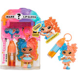 MGA Entertainment Yummiland Lip Gloss Doll: Mystery Color Change - Gwen Gummybear, Puppe 