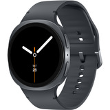 SAMSUNG Galaxy Watch8, Smartwatch dunkelgrau, 44 mm, LTE