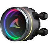 Sharkoon S90 RGB AIO 360mm, Wasserkühlung schwarz