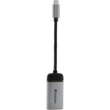 Verbatim USB Adapter, USB-C Stecker > HDMI Buchse silber/schwarz, 10cm, 4K 60Hz