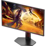 AOC Q25G4SR, Gaming-Monitor 62.2 cm (24.5 Zoll), schwarz/rot, QHD, Fast-IPS, HDR, HDMI, DP, 300Hz Panel
