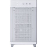 ASUS PRIME AP201 , Tower-Gehäuse weiß, Tempered Glass