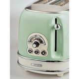 Ariete Vintage Toaster 155 hellgrün, 810 Watt, für 2 Scheiben Toast