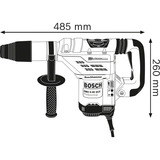 Bosch Professional Profi-Set Bohrhammer GBH 5-40 DCE + Winkelschleifer GWS 880, Werkzeug-Set blau/schwarz, 1.150 Watt, 880 Watt