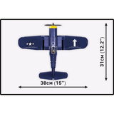 COBI Vought F4U-1D Corsair, Konstruktionsspielzeug olivgrün