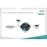 Digitus Gigabit EthernetPoE Injektor, Industriell, PoE-Injektor schwarz