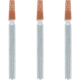 Dremel Korund-Schleifspitze Ø 3,4 mm (997), Schleifstift 3 Stück, Schaft Ø 3,2mm