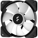 Fractal Design Aspect 12 RGB Black Frame, Gehäuselüfter schwarz/weiß, 120 mm