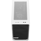 Fractal Design Meshify 2 Nano White TG clear tint, Tower-Gehäuse weiß, Tempered Glass