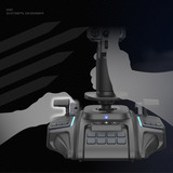 HORI ACE COMBAT 8: WINGS OF THEVE Flight Stick, Joystick schwarz, für PS5, PS4, PC