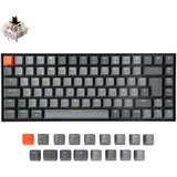 Keychron K2 Version 2, Gaming-Tastatur schwarz/grau, DE-Layout, Gateron Brown, Hot-Swap, RGB