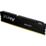 Kingston FURY DIMM 32 GB DDR5-6000  , Arbeitsspeicher schwarz, KF560C40BB-32, FURY Beast, INTEL XMP