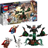 LEGO 76207 Marvel Super Heroes Angriff auf New Asgard, Konstruktionsspielzeug 