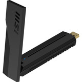 MSI BE6500 WiFi 7 USB Adapter, WLAN-Adapter schwarz