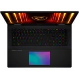 MSI Titan 18 HX AI A2XWIG-073, Gaming-Notebook schwarz/silber, Intel® Core™ Ultra 9 285HX, NVIDIA GeForce RTX 5080, 64 GB DDR5, 6 TB (2 TB SSD & 2 TB SSD & 2 TB SSD), Windows 11 Pro  64-Bit