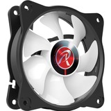 RAIJINTEK EOS 9 RBW ADD-1 100x100x25, Gehäuselüfter schwarz/transparent, 1 Stück, ohne Controller