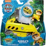 Spin Master Paw Patrol Jungle Pups - Nashorn-Fahrzeug mit Rubble-Figur , Spielfahrzeug 