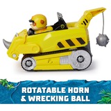 Spin Master Paw Patrol Jungle Pups - Nashorn-Fahrzeug mit Rubble-Figur , Spielfahrzeug 