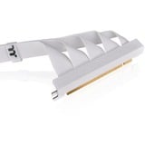 Thermaltake PCI-E 4.0 Dual 90° Riser Cable, Kabel weiß, 40cm