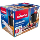 Vileda Wischer Ultramax 2in1 Komplettset mydays, Bodenwischer schwarz/rot, inkl. 50€ mydays Gutschein