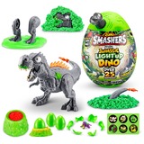 ZURU Smashers - Jurassic Light Up Dino Ei Serie 1, Spielfigur sortierter Artikel