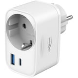 Ansmann USB-Ladegerät Home Socket HS220 / 3 A / 20 W / 2 Port weiß