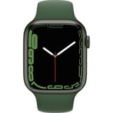 Apple Watch Series 7 Generalüberholt, Smartwatch grün/grün, 45 mm, Sportarmband, Aluminium-Gehäuse