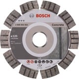 Bosch Diamanttrennscheibe Best for Concrete, Ø 125mm Bohrung 22,23mm