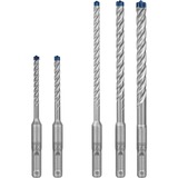 Bosch Expert Hammerbohrer-Satz SDS-plus-7X, 5-teilig Ø 5 / 6 / 8 / 10mm, Arbeitslänge 50mm / 100mm