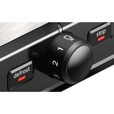 Bosch Home Kompakt-Toaster DesignLine TAT5P420DE edelstahl/schwarz, 970 Watt, für 2 Scheiben Toast