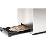 Bosch Home Kompakt-Toaster DesignLine TAT5P420DE edelstahl/schwarz, 970 Watt, für 2 Scheiben Toast