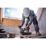 Bosch PRO Akku-Winkelschleifer BITURBO GWS 18V-180 P Professional solo, Ø 180mm blau/schwarz, ohne Akku und Ladegerät, inkl. 3 Trennscheiben, in L-BOXX