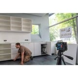 Bosch Professional Akku-Linienlaser GLL 12V-100-33 CG Professional blau/schwarz, grüne Laserlinien, inkl. Universalhalter LB 10