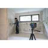 Bosch Professional Akku-Linienlaser GLL 12V-100-33 CG Professional blau/schwarz, grüne Laserlinien, inkl. Universalhalter LB 10
