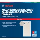 Bosch Professional Expert M480 Netzstruktur-Schleifblatt 115 x 230mm, K120 50 Stück, für Schwingschleifer