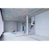 Bosch Professional Linienlaser GLL 3-80 C Professional, Kreuzlinienlaser blau/schwarz, mit roten Laserlinien, ohne Akku