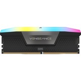 Corsair DIMM 32 GB DDR5-7000 (2x 16 GB) Dual-Kit, Arbeitsspeicher schwarz, CMH32GX5M2X7000C34, Vengeance RGB, INTEL XMP