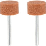 Dremel Korund-Schleifspitze Ø 15,9 mm (8193) , Schleifstift 2 Stück, Schaft Ø 3,2mm