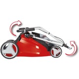 EINHELL Akku-Rasenmäher GE-CM 43 Li M Kit, 18Volt rot/schwarz, 2x Li-Ionen Akku 4,0Ah