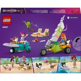 LEGO 42641 Friends Strandabenteuer mit Hunden, Konstruktionsspielzeug 