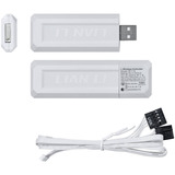 Lian Li UNI FAN SL-INF 120 Wireless, Gehäuselüfter weiß, 3er Pack inkl. Controller, 120 mm