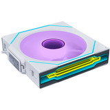 Lian Li UNI FAN SL-INF 120 Wireless, Gehäuselüfter weiß, 3er Pack inkl. Controller, 120 mm