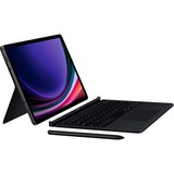 SAMSUNG Book Cover Keyboard EF-DX715 für das Galaxy Tab S9, Tastatur schwarz, DE-Layout