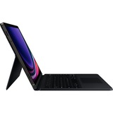 SAMSUNG Book Cover Keyboard EF-DX715 für das Galaxy Tab S9, Tastatur schwarz, DE-Layout