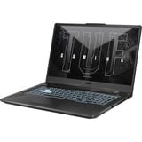 ASUS TUF Gaming A17 (FA706NF-HX006W), Gaming-Notebook schwarz, AMD Ryzen 5 7535HS, NVIDIA GeForce RTX 2050, 16 GB DDR5, 512 GB (512 GB SSD), Windows 11 Home
