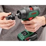 Bosch Heimwerken & Garten Akku-Bohrschrauber AdvancedDrill 18 grün/schwarz, 2x Li-Ionen Akku 2,5Ah, Koffer, POWER FOR ALL ALLIANCE