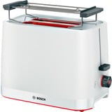 Bosch Home Kompakt-Toaster MyMoment TAT3M121 weiß, 950 Watt, für 2 Scheiben Toast