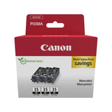 Canon Tinte Dreierpack schwarz PGI-35BK 