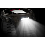 Garmin fēnix 8 - 51 mm, Solar, Sapphire, Smartwatch Carbongrau, Silikon-Armband, Edelstahl
